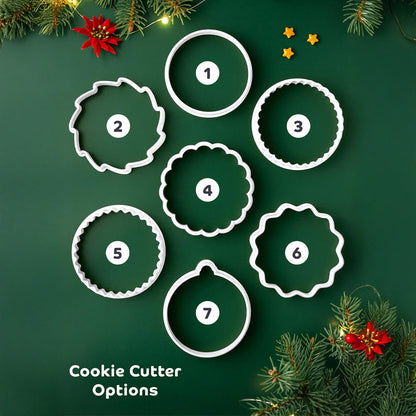 Custom Name Christian Cookie Stamp - Personalized Baking Accessory for Special Occasions LM32 669687