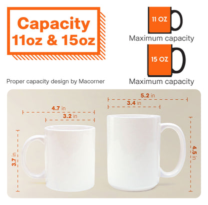 She Who Kneels Before God Can Stand Before Anyone Christian Gift - Personalized Mug