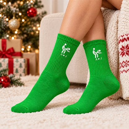 Personalized Funny Adult Embroidered Christmas Socks - Christmas Gift For Husband & Boyfriend HA75 919256