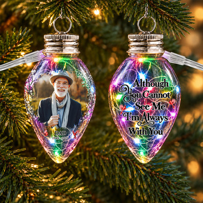 Custom Photo I'm Always With You Chili Bulb LED Light Memorial Gift HO82 904084