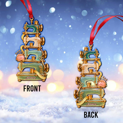 Love Sewing - Personalized Sewing Ornament