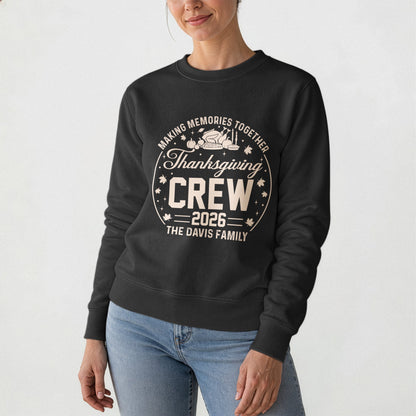 Making Memories Together, Thanksgiving Crew - Personalized Shirt