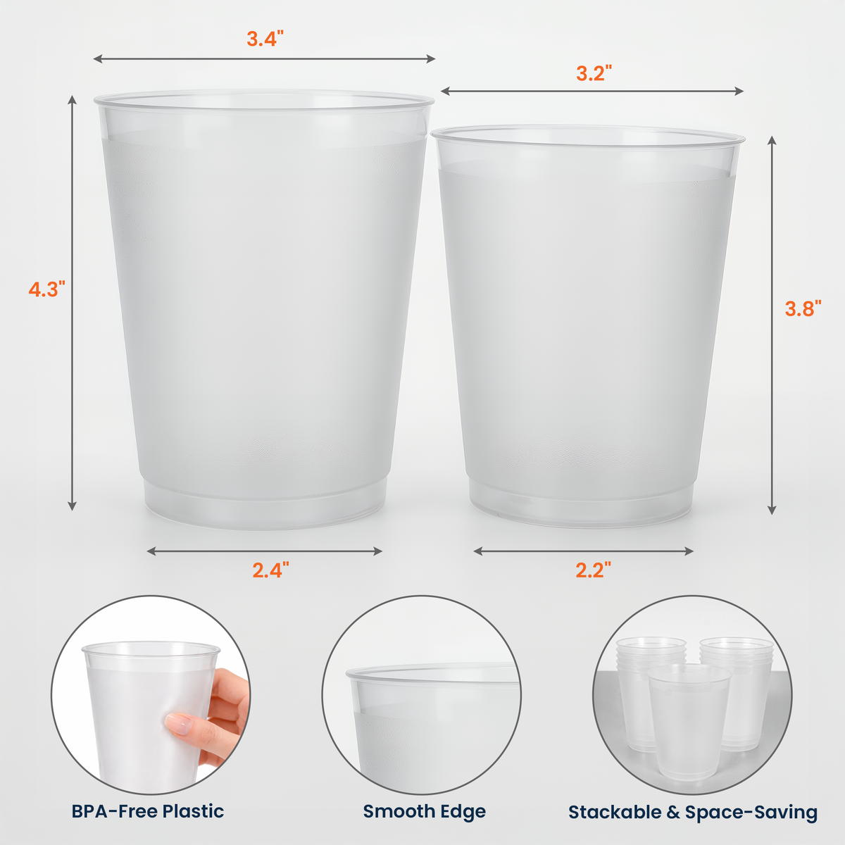Birthday Decor For Squishy Hunter - Personalized Cups