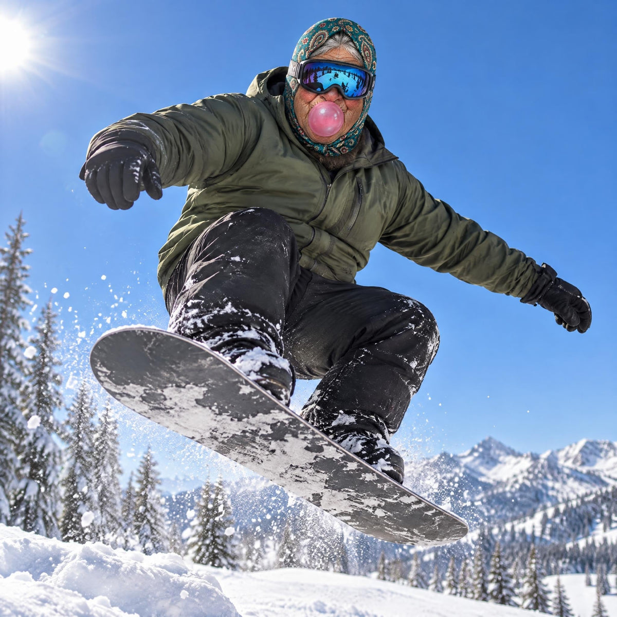 Ski Granny Gang - Personalized Mask