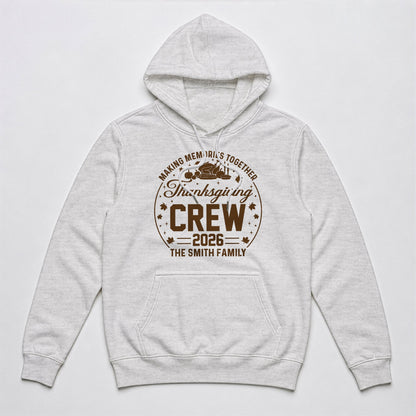 Making Memories Together, Thanksgiving Crew - Personalized Shirt