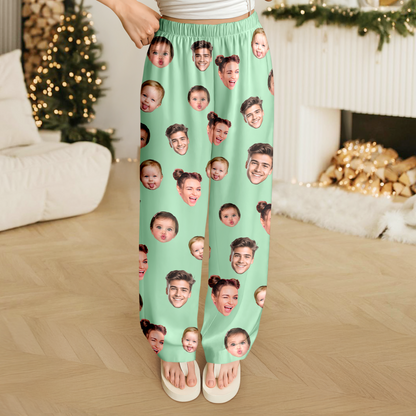 Custom Family Member Photo Sweatpants For Christmas TH10 171337