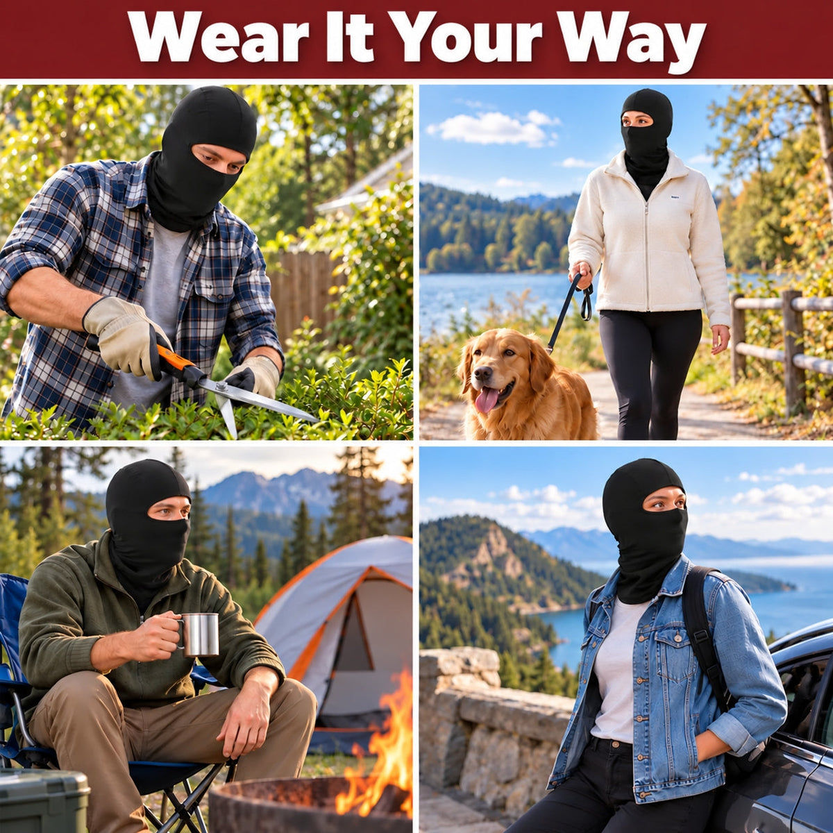 Gang Granny - Personalized Ski Mask