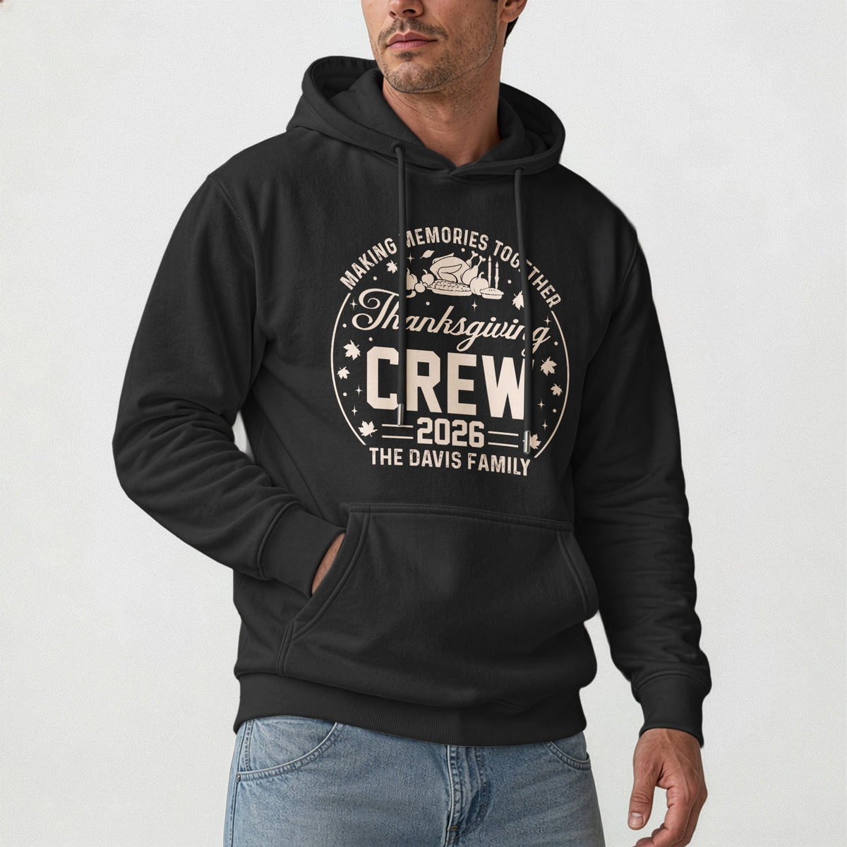 Making Memories Together, Thanksgiving Crew - Personalized Shirt