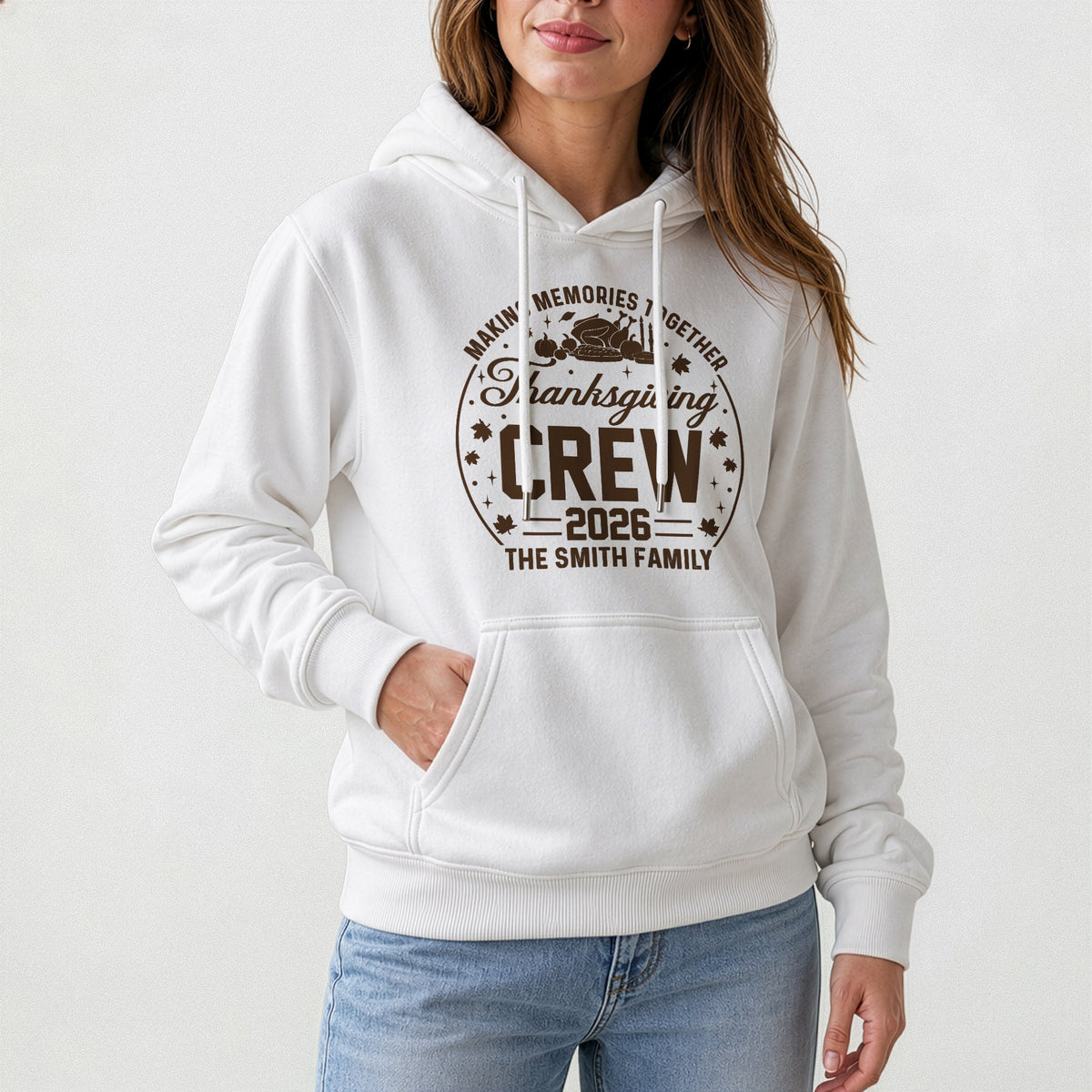 Making Memories Together, Thanksgiving Crew - Personalized Shirt