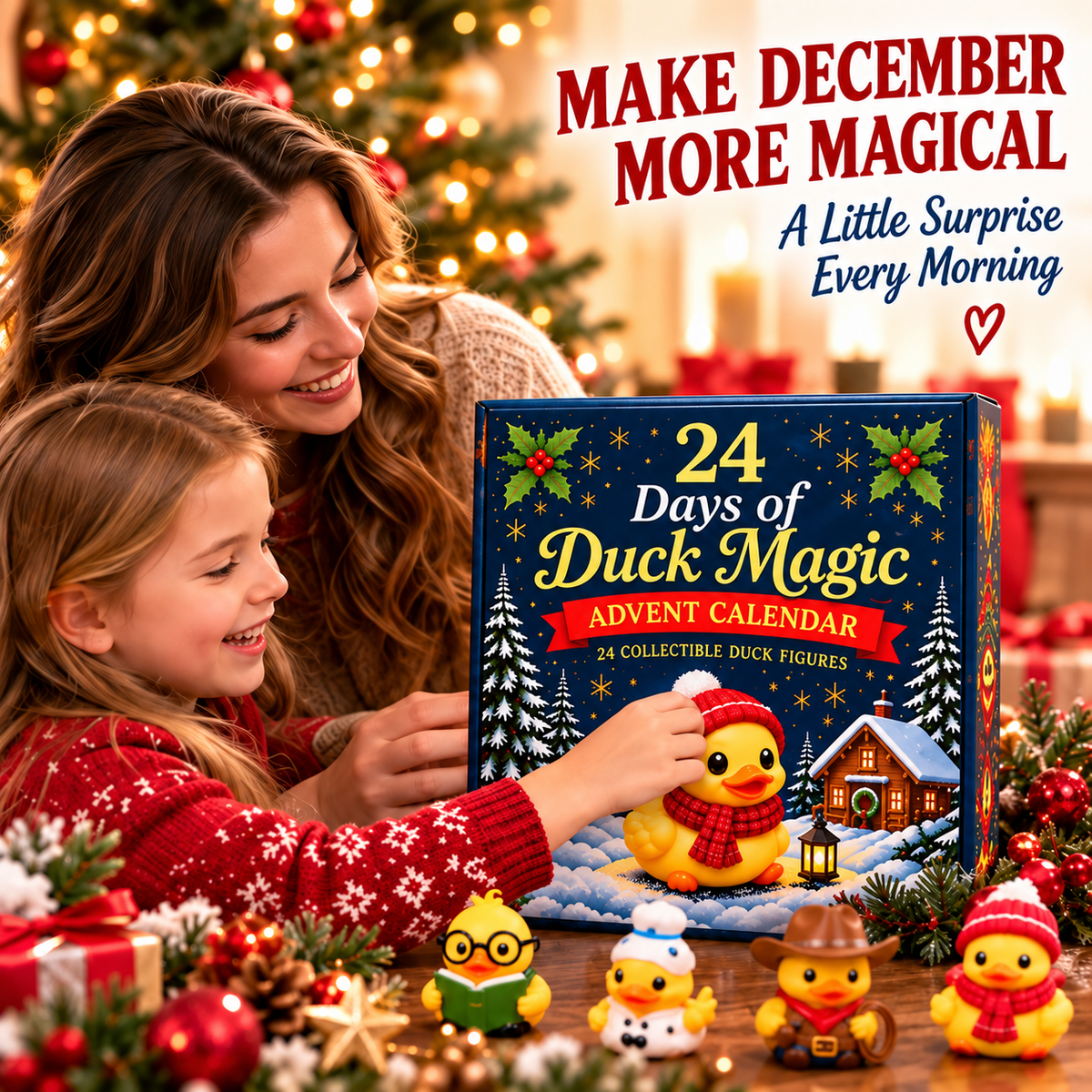 24-Day Duck Magic Christmas Advent Calendar