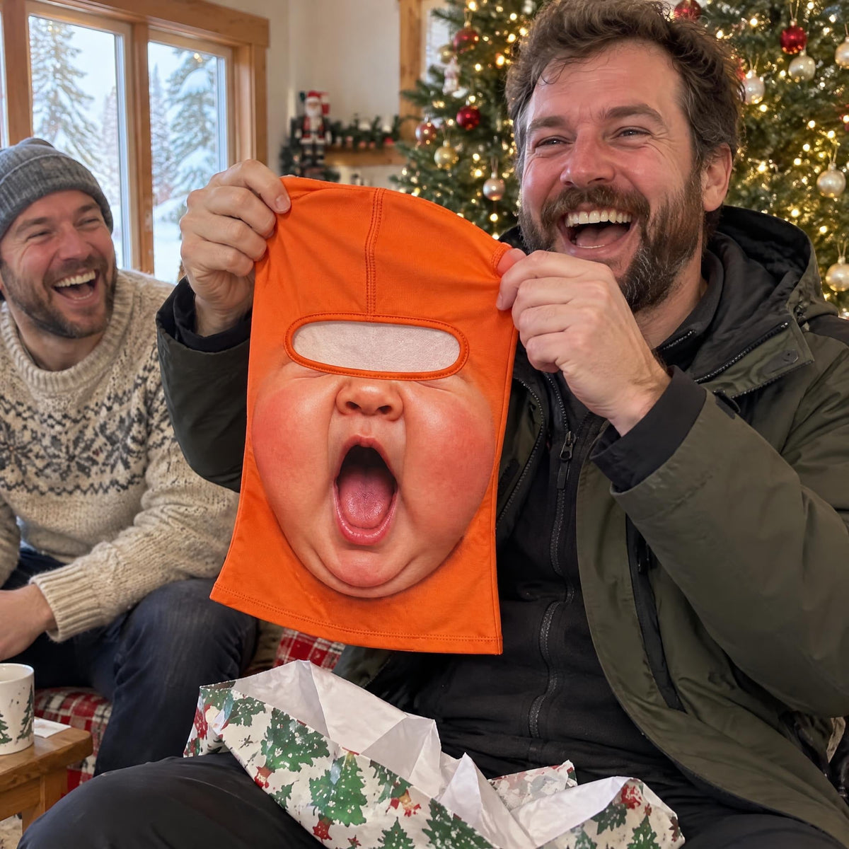 Big Baby Face - Personalized Mask