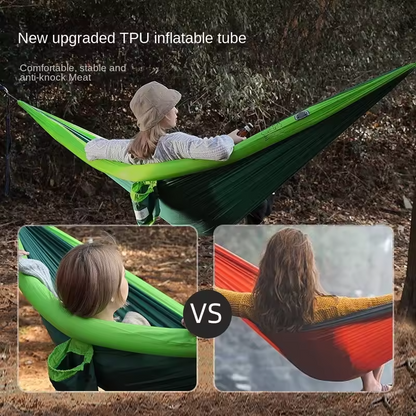 Adventure Camping Hammock - Ultimate Comfort & Durability (Green Edition)