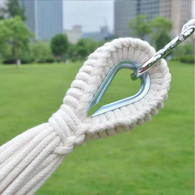 Handwoven Macrame Hammock - 300KG Load Capacity