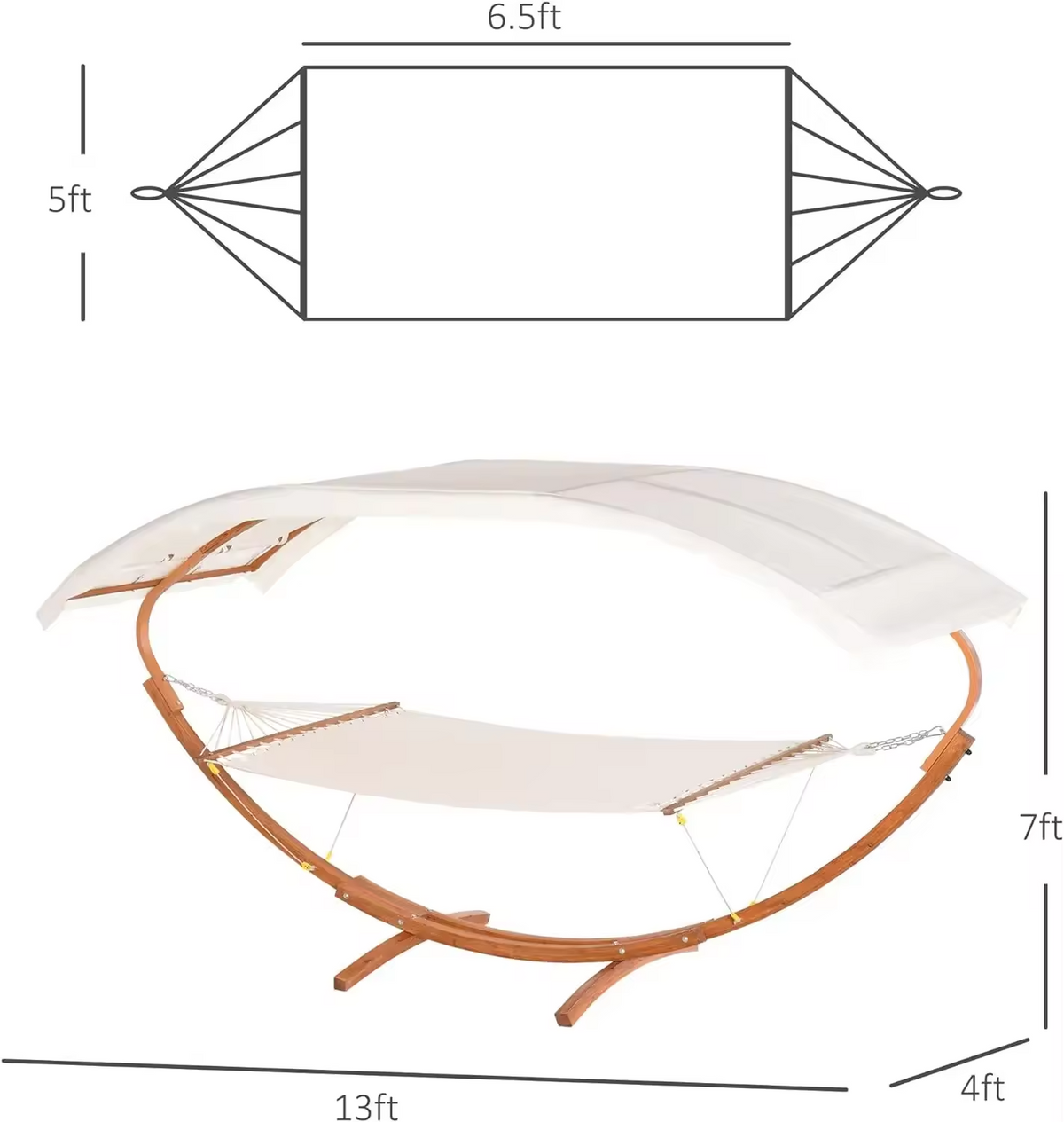 Luxury Hammock with Canopy - Relax in Style