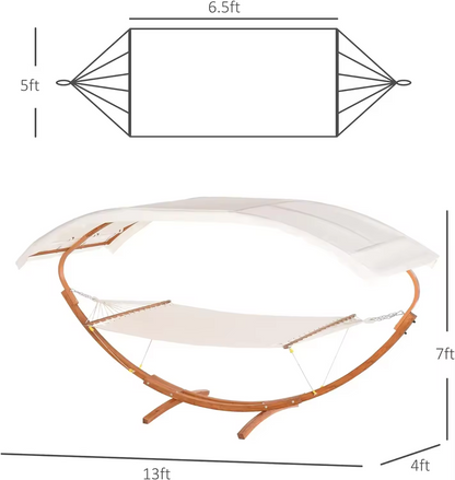 Luxury Hammock with Canopy - Relax in Style