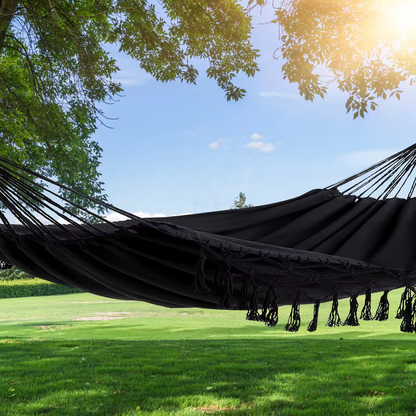 Black Serenity Hammock - Ultimate Relaxation