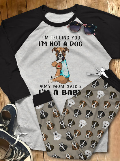 Boxer Set Baby Boxer Pajama Set |Sleepwear Pjs Sets | Raglan Shirt Pants Set