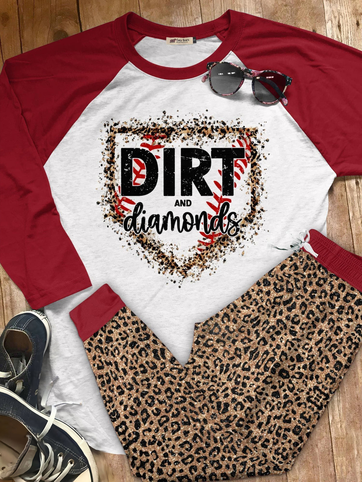 Football Set For The Love Pajama Set |Sleepwear Pjs Sets | Raglan Shirt Pants Set