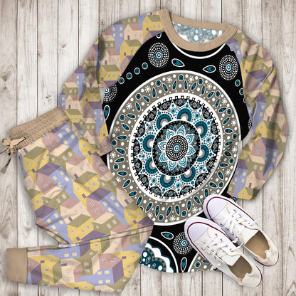 Chic Home Gaston Pajama Set |Sleepwear Pjs Sets | Raglan Shirt Pants Set