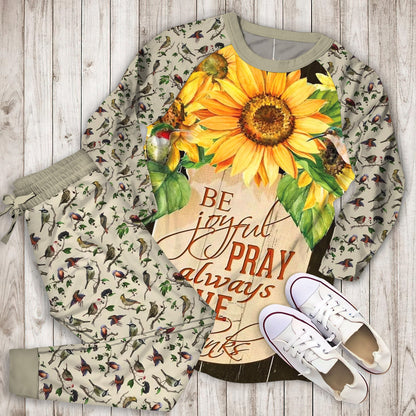 Hummingbird Pajama Set | Pajamas | Cotton Sleepwear Sets | Soft Long Sleeve Pjs | Raglan Shirt and Pants Set
