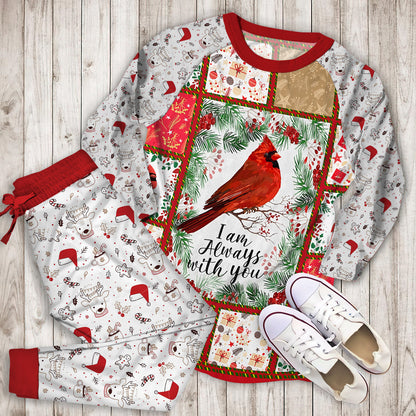 Christmas Red Cardinal Pajama Set |Sleepwear Pjs Sets | Raglan Shirt Pants Set
