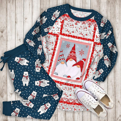 Winter Whimsy Pajama Set |Sleepwear Pjs Sets | Raglan Shirt Pants Set