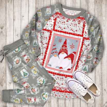Winter Whimsy Pajama Set |Sleepwear Pjs Sets | Raglan Shirt Pants Set