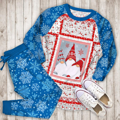 Winter Whimsy Pajama Set |Sleepwear Pjs Sets | Raglan Shirt Pants Set