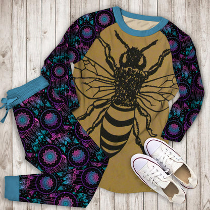 Dreamcatcher Pajama Set | Pajamas | Cotton Sleepwear Sets | Soft Long Sleeve Pjs | Raglan Shirt and Pants Set