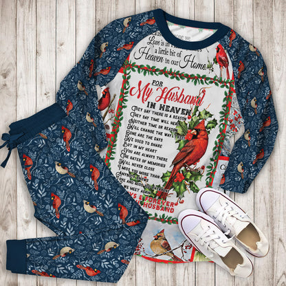 Cardinal Pajama Set |Sleepwear Pjs Sets | Raglan Shirt Pants Set