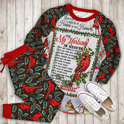 Cardinal Pajama Set |Sleepwear Pjs Sets | Raglan Shirt Pants Set