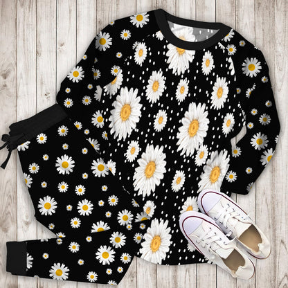 Daisy Pajama Set |Sleepwear Pjs Sets | Raglan Shirt Pants Set