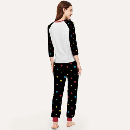 Jesus Will Be There For You Bbk Pajama Set |Sleepwear Pjs Sets | Raglan Shirt Pants Set